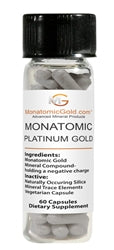 Monatomic Platinum Gold 60 Capsules