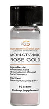 10 grams Monatomic Rose Gold