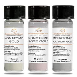 Monatomic 10 Gram Trio